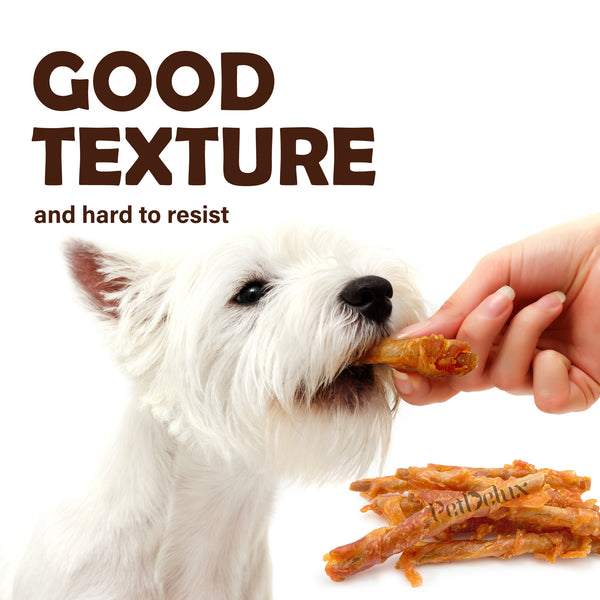 Afreschi Turkey Tendon for Dogs, Dog Treats for Wrapped Series, All Natural Human Grade Dog Treat, Ingredient Sourced from USA, Hypoallergenic, Rawhide Alternative, Wrapped Chicken Stick