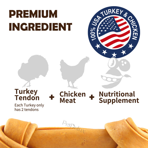 Ultimate Sale - Near-Expired Products - AFreschi - Turkey Tendon for Senior Dog (Large Bone-Glucosamine & Chondrotin)