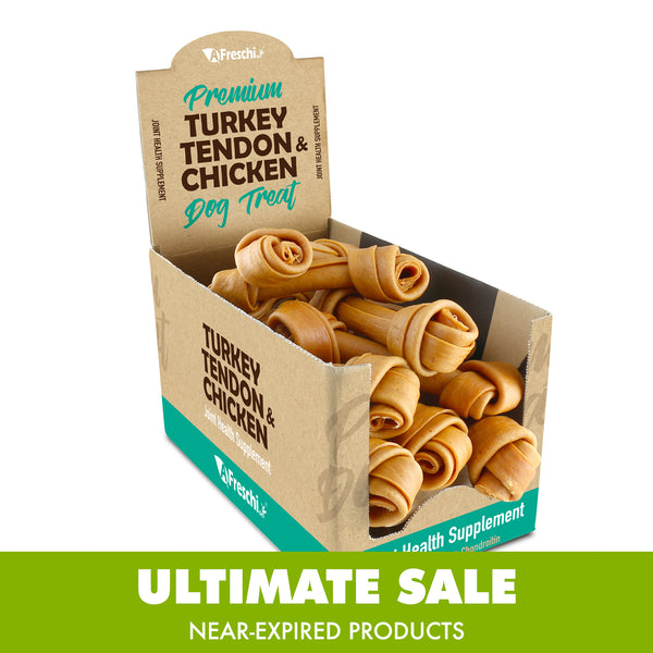 Ultimate Sale - AFreschi - Turkey Tendon for Senior Dog (Large Bone-Glucosamine & Chondrotin)-Box