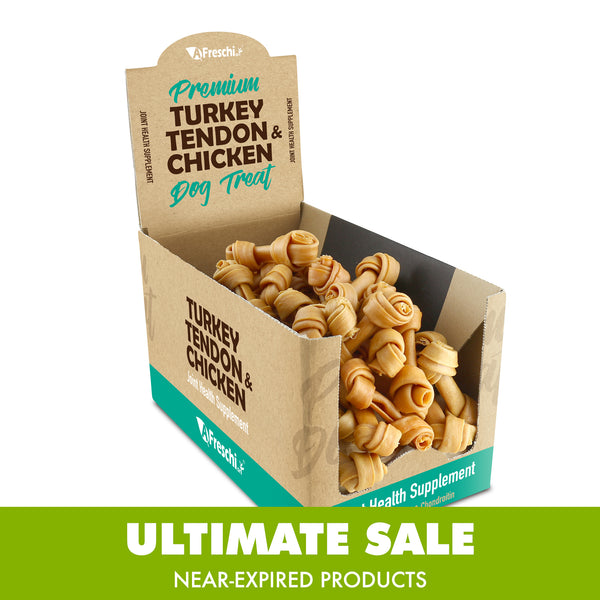 Ultimate Sale - Near-Expired Products - AFreschi - Turkey Tendon for Senior Dog (Small Bone-Glucosamine & Chondrotin)