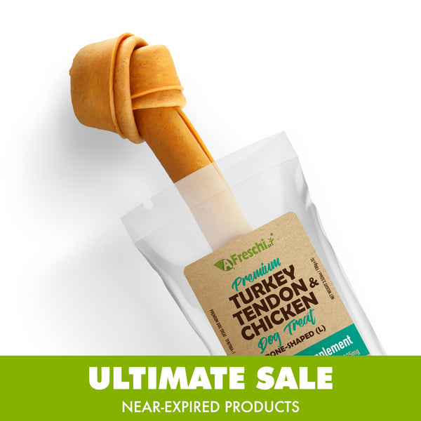 Ultimate Sale - Near-Expired Products - AFreschi - Turkey Tendon for Senior Dog (Large Bone-Glucosamine & Chondrotin)