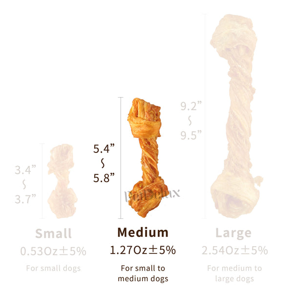 Turkey Tendon for Dogs (Medium Bone)