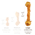 Afreschi Turkey Tendon for Dogs, Dog Treats for Signature Series, All Natural Human Grade Puppy Chew, Ingredient Sourced from USA, Hypoallergenic, Rawhide alternative,  Large Bone Box